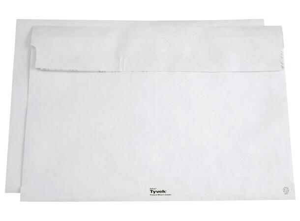 Konvolutt Tyvek 457 x 305 x 51 mappe SKD 50 mm belg (100) 